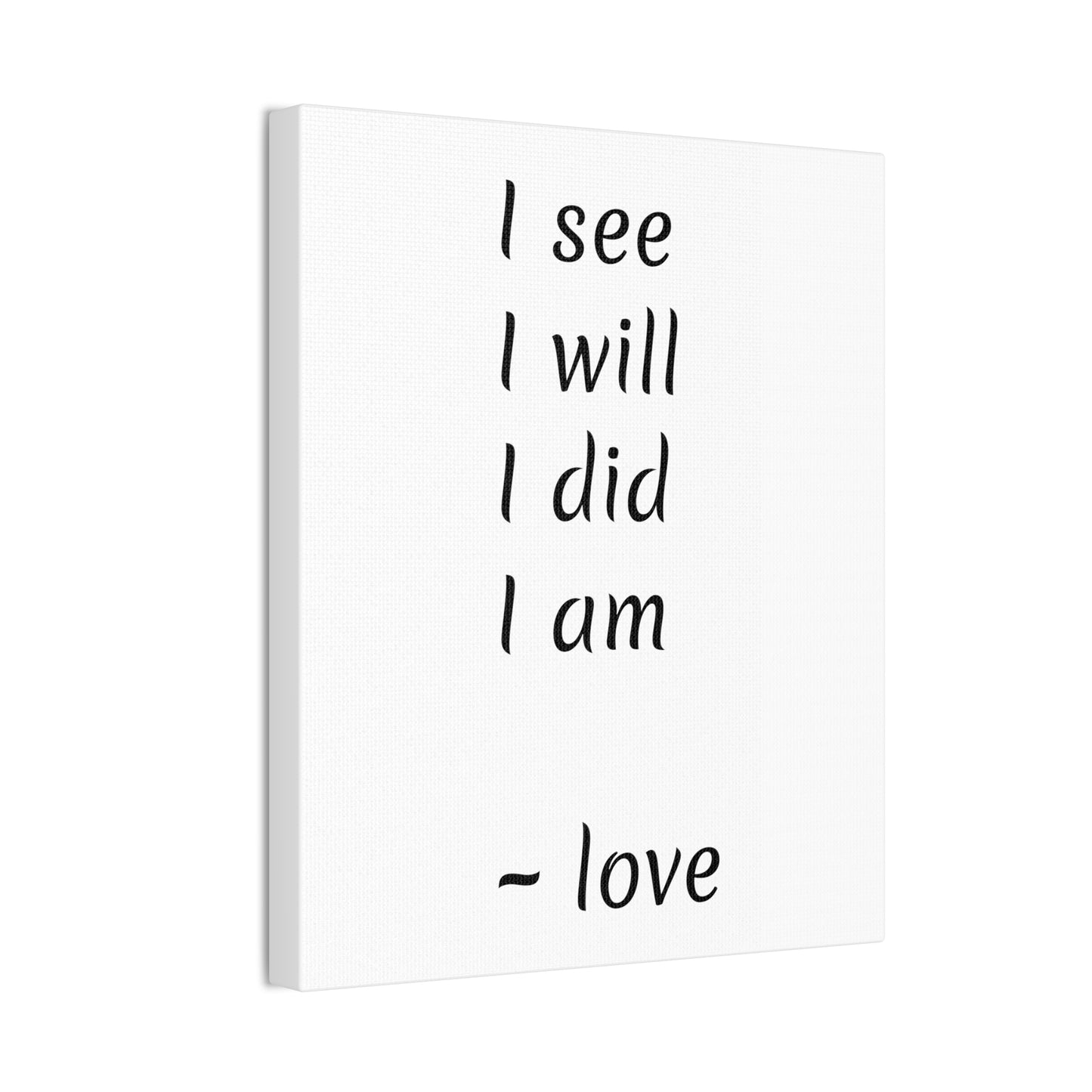 I see, I did, I am, Celia Sinclair wall hanging